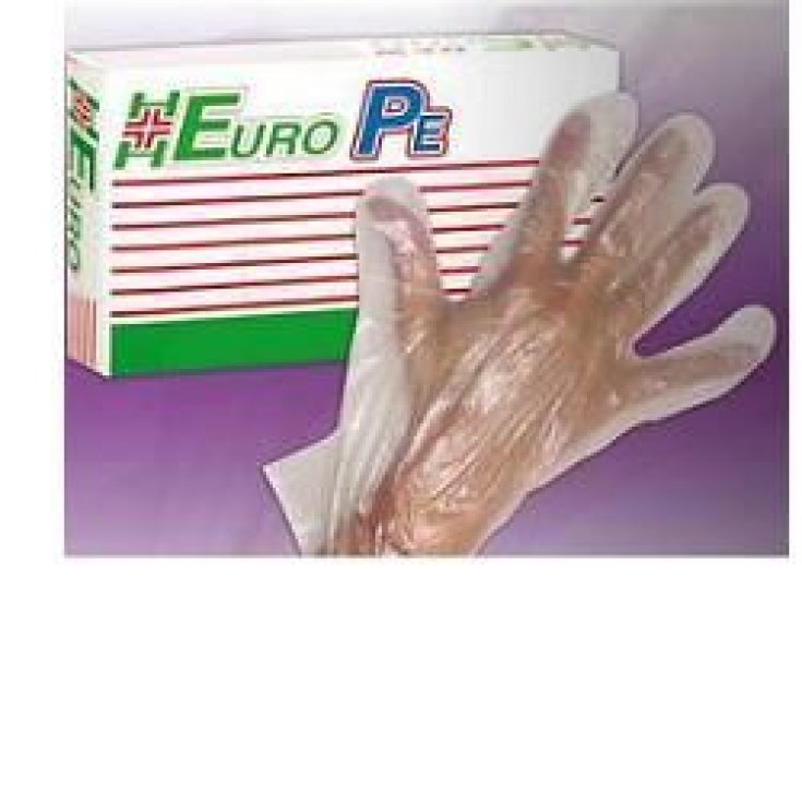 EuroPe Guanti In Polietilene Cavallaro 100 Pezzi