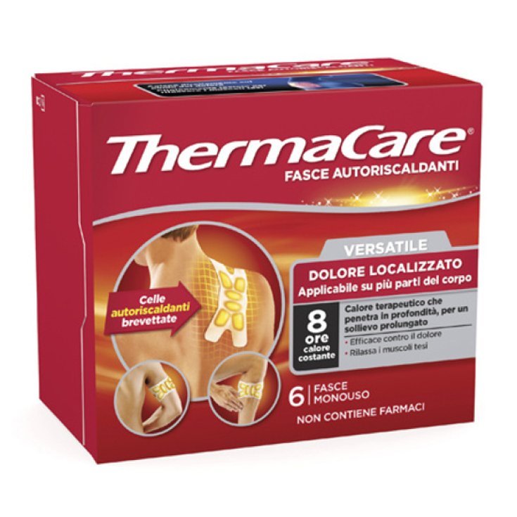 FASCE AUTORISCALDANTI VERSATILE ThermaCare&reg; 6 Pezzi