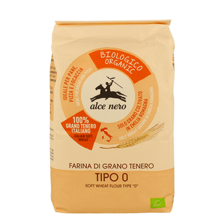 Farina Di Grano Tenero Tipo 0 Biologica Alce Nero 1Kg
