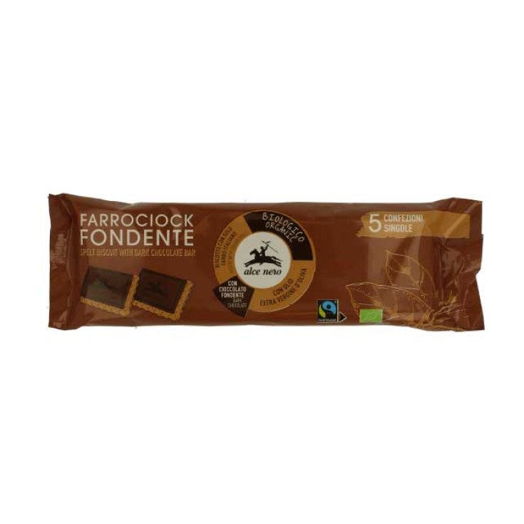 Farrociok Fondente Biologico Alce Nero 5x28g