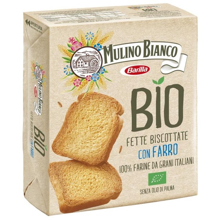 Fette Biscottate Con Farro Bio Mulino Bianco 280g