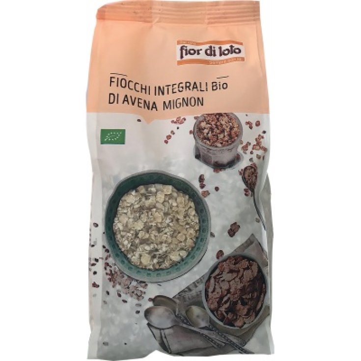 Fiocchi D'Avena Integrale Mignon Bio Fior Di Loto 500g
