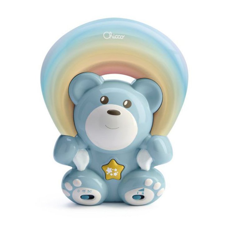 First Dreams Rainbow Bear Orsetto Arcobaleno Blu Chicco&reg;