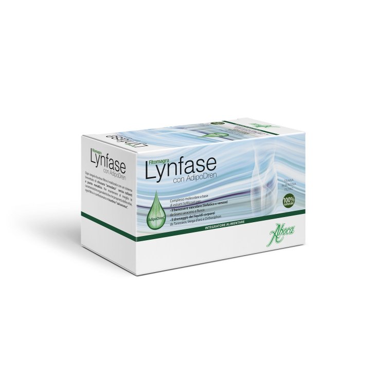 Fitomagra Lynfase Con AdipoDren Aboca 20 Bustine Da 2g