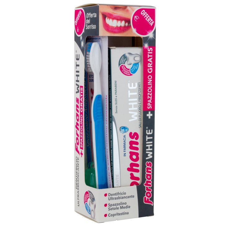Forhans Dentifricio WHITE&reg; + Spazzolino