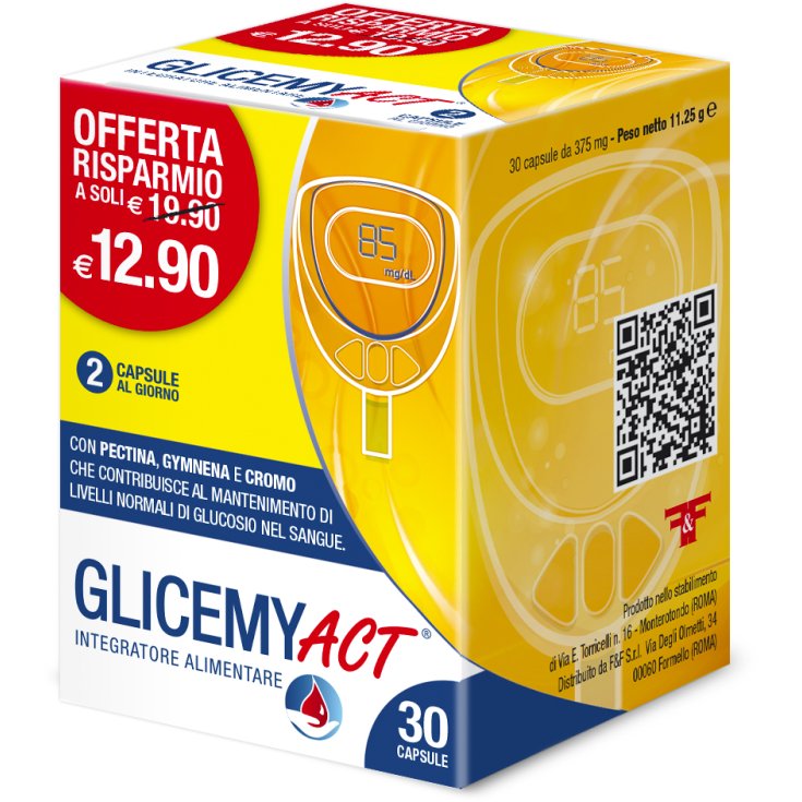 GLICEMY ACT&reg; 30 Capsule