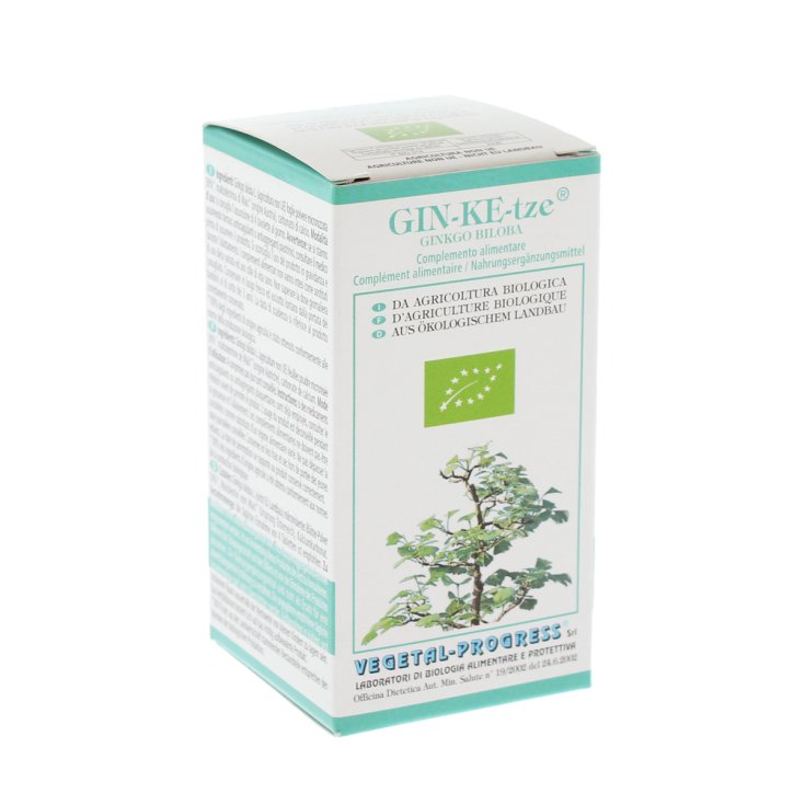 Gin-Ke-tze&reg; Tavolette Vegetal Progress 80 Tavolette Da 600mg