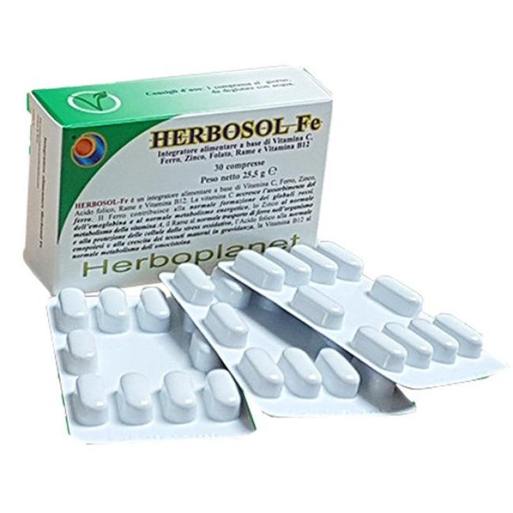 HERBOSOL-Fe Herboplanet&reg; 30 Compresse