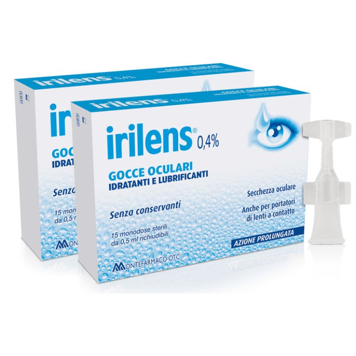 Irilens&reg; Gocce Oculari MONTEFARMACO 15+15 Monodose Bipack