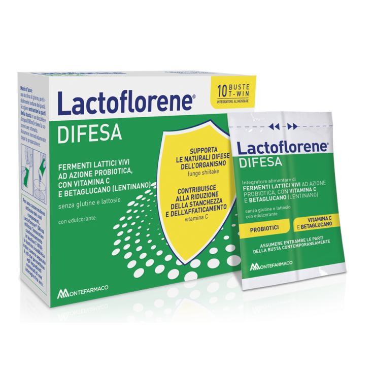Lactoflorene&reg; DIFESA MONTEFARMACO 10 Bustine