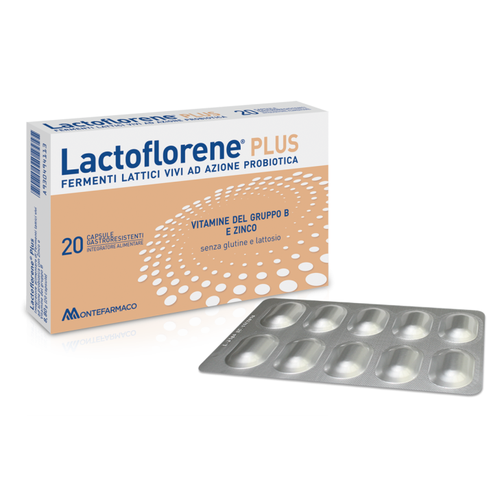Lactoflorene&reg; PLUS MONTEFARMACO 20 Capsule