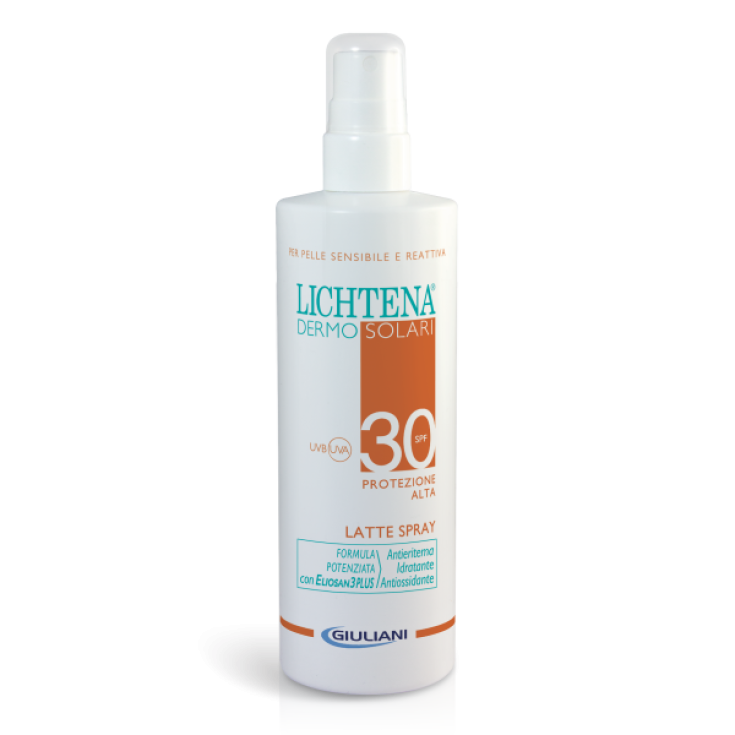 Lichtena&reg; DermoSolari Latte Spray Spf30 Adulti Giuliani 200ml