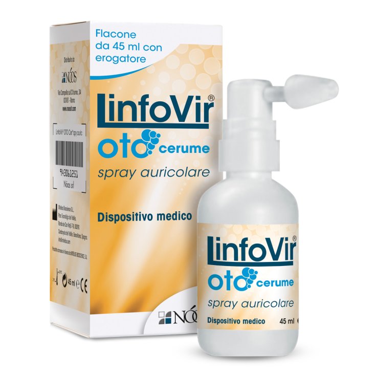 LinfoVir&reg; Oto Cerume Spray Auricolari N&ograve;os 45ml