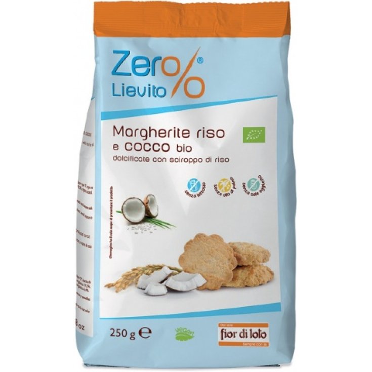 Margherite Riso-Cocco Bio Zer%&reg;Lievito 250g