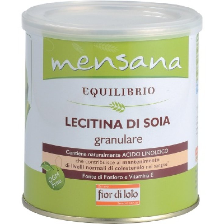 Mensana Lecitina Di Soia Granulare Fior Di Loto 250g Mensana Lecitina Di Soia Granulare Fior Di Loto 250g