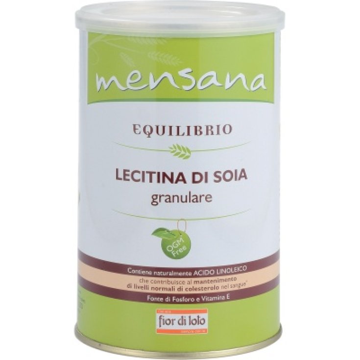 Mensana Lecitina Di Soia Granulare Fior Di Loto 400g Mensana Lecitina Di Soia Granulare Fior Di Loto 400g