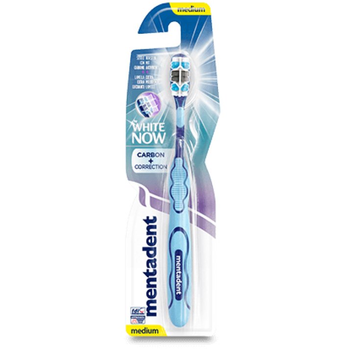 Mentadent Spazzolino White Now Carbon Correction
