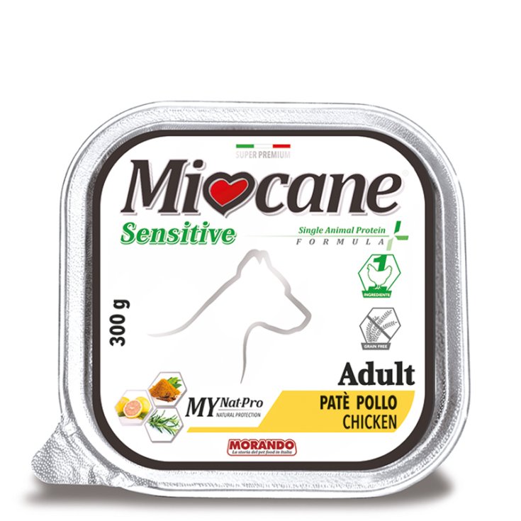 Miocane ADULT SENSITIVE PAT&Egrave; POLLO MORANDO 300g