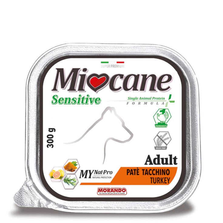 Miocane ADULT SENSITIVE PAT&Egrave; TACCHINO MORANDO 300g