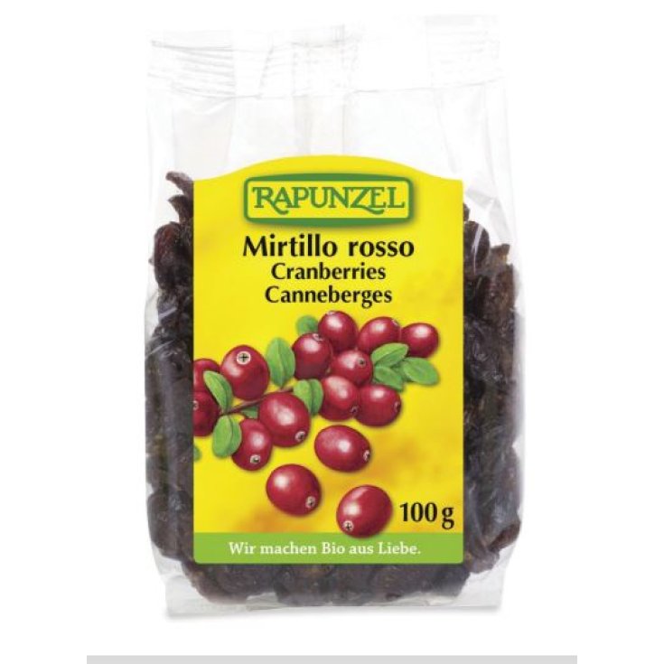Mirtilli Rossi Disidratati Rapunzel 100g