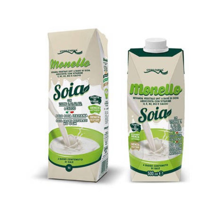 Monello Soia Bevanda Vegetale Sterilfarma&reg; 6x1l