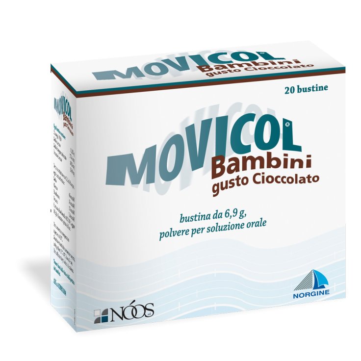 Movicol Bambini Gusto Cioccolato N&ograve;os 20 Bustine