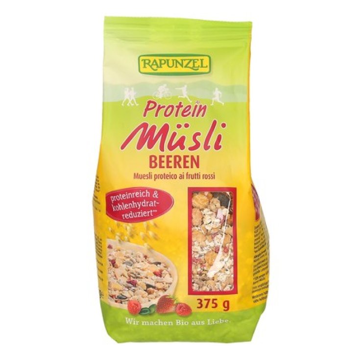 Muesli Proteico Ai Frutti Rossi Rapunzel 375g