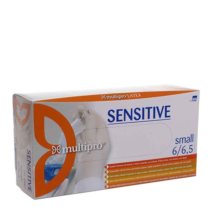 Multipro&reg; Sensitive ICO Taglia S 100 Pezzi