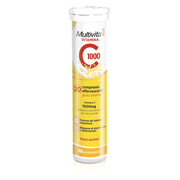 MultivitaMix&reg; VITAMINA C 1000 MONTEFARMACO 20 Compresse