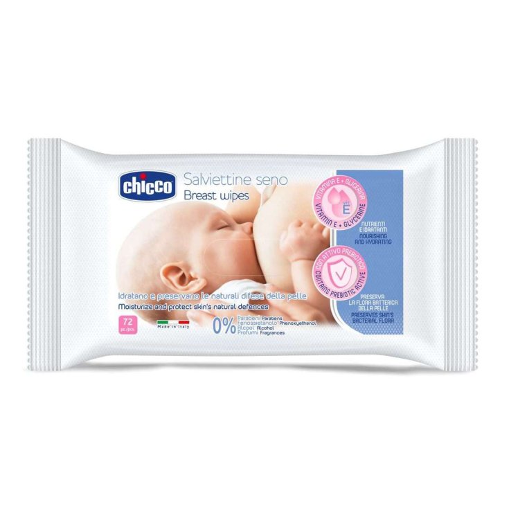 Natural Feeling Salviette Per Il Seno Chicco&reg; 72 Salviette