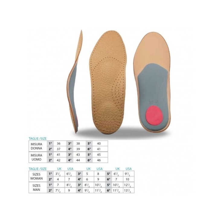 OK PED Plantari Anatomici Ref.120 Donna Taglia 4 Safte 1 Paio