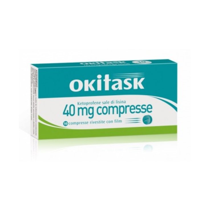 Okitask 40 mg Domp&eacute; 10 Compresse Rivestite