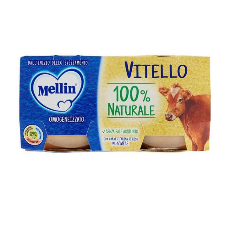 Omogeneizzati Di Carne Vitello Mellin 2x120g
