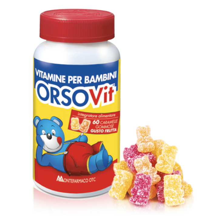 Orsovit Multivitaminico Montefarmaco 60 Caramelle Gommose