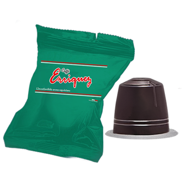 Caff&egrave; Erriquez Decaffeinato Capsule Compatibili Nespresso 50 Pezzi