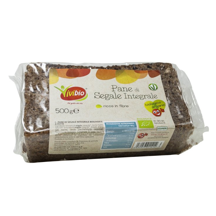 Pane Di Segale Integrale Bio Vivibio&reg; 500g