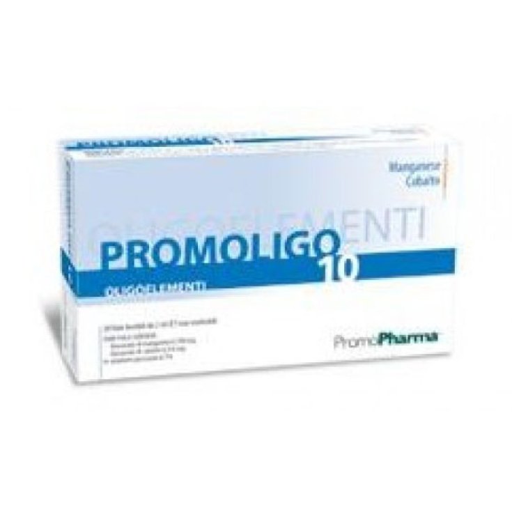 Promoligo 10 Manganese/Cobalto PromoPharma&reg; 20 Fiale Da 2ml