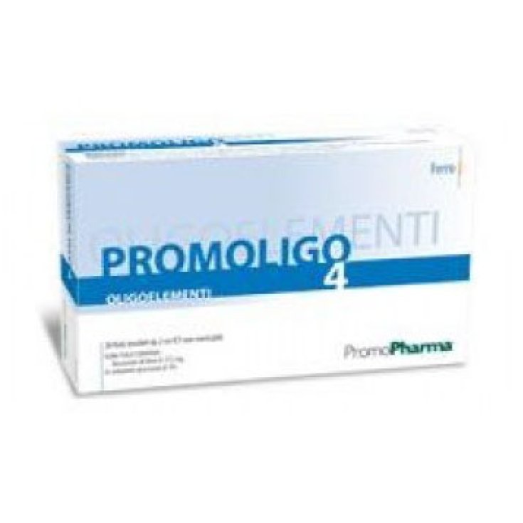 Promoligo 4 Ferro PromoPharma&reg; 20 Fiale Da 2ml
