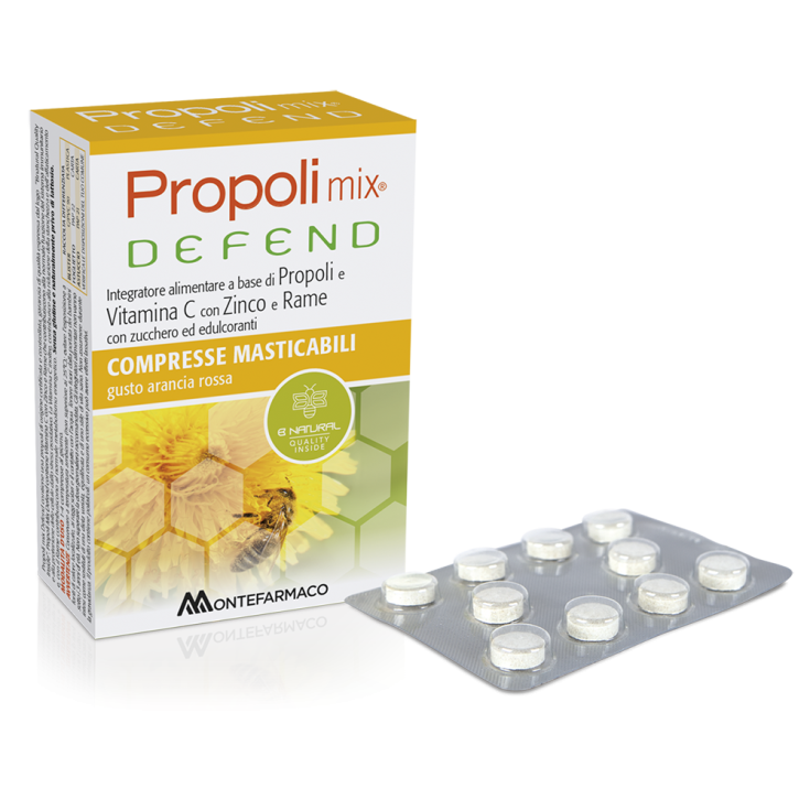 Propoli Mix Defend MONTEFARMACO 30 Compresse Masticabili