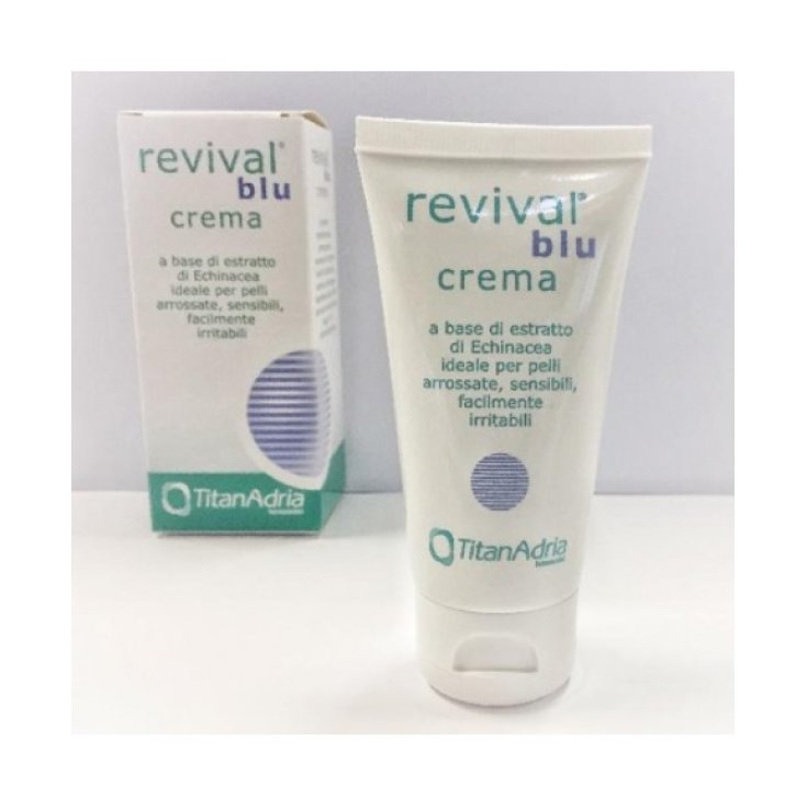 Revival Blu Crema Pelli Arrossate E Sensibili Titanpharma 50ml
