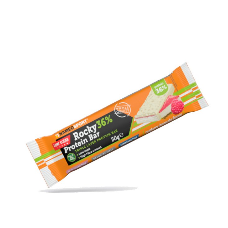 Rocky 36% Protein Bar Rasberry Cheesecake NamedSport&reg; 50g