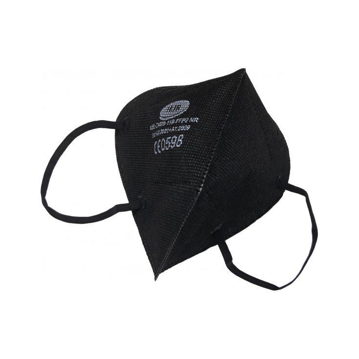 SEMI MASCHERA FFP2 Nere HJR&reg; 10 Pezzi