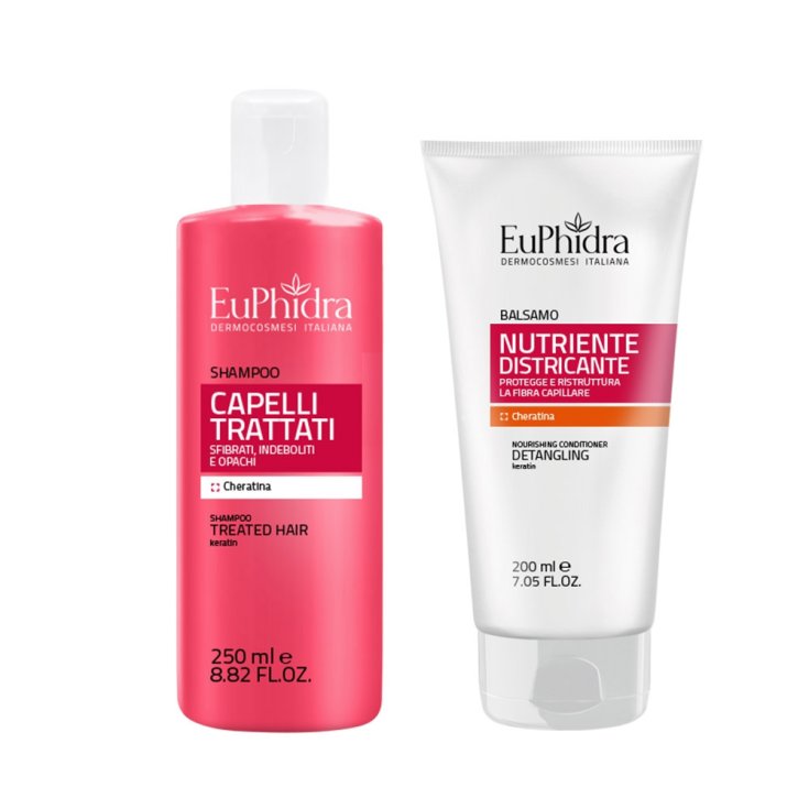 Shampoo Capelli Trattati + Balsamo Nutriente Districante EuPhidra