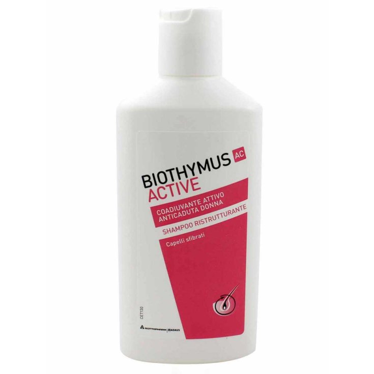 Shampoo Ristrutturante Trattamento Anticaduta Donna BioThymus AC Active 200ml