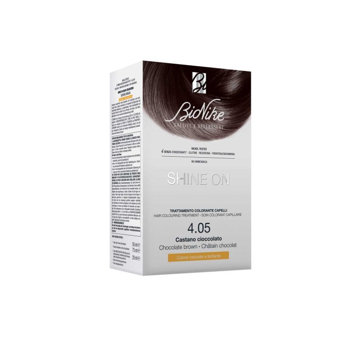 Shine On Trattamento Colorante Capelli Castano Cioccolato 4.05 BioNike