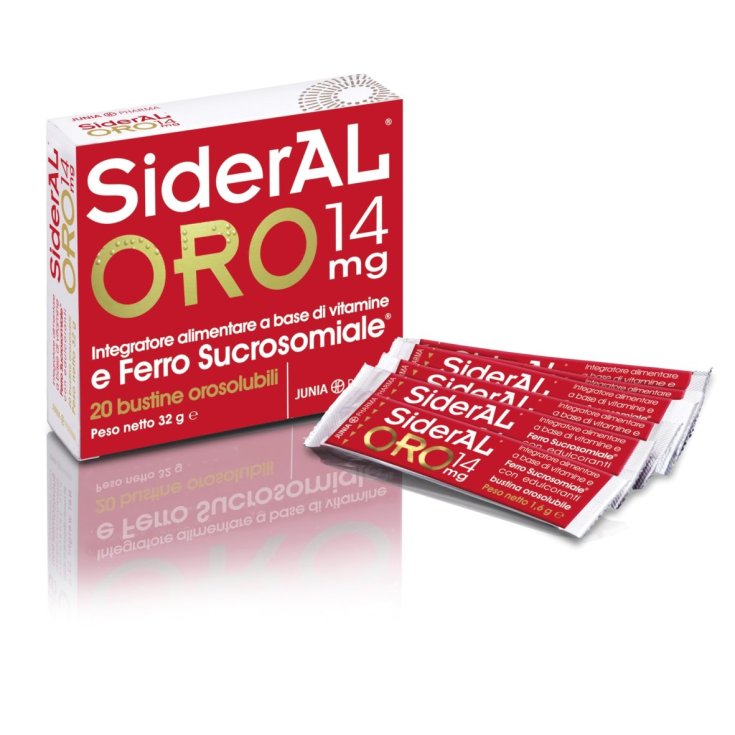 SiderAL&reg; Oro 14 Junia Pharma 20 Stick Orosolubili