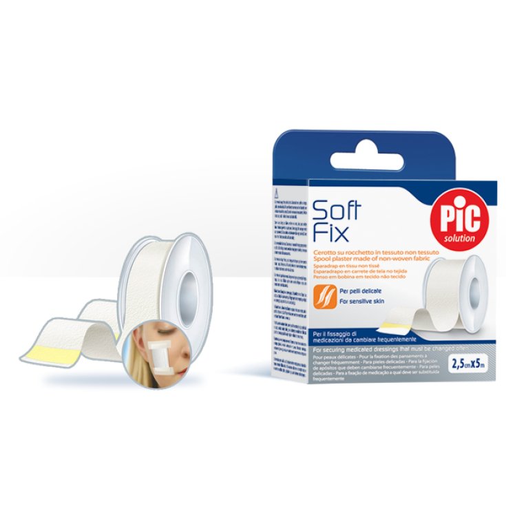 Soft Fix Cerotto TNT 2,5cmx9,14cm PiC 1 Pezzo (Rocchetto)