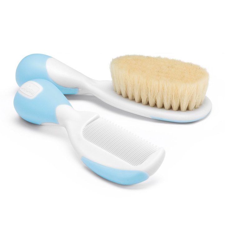 Spazzola E Pettine Azzurro 0m+ Chicco&reg;