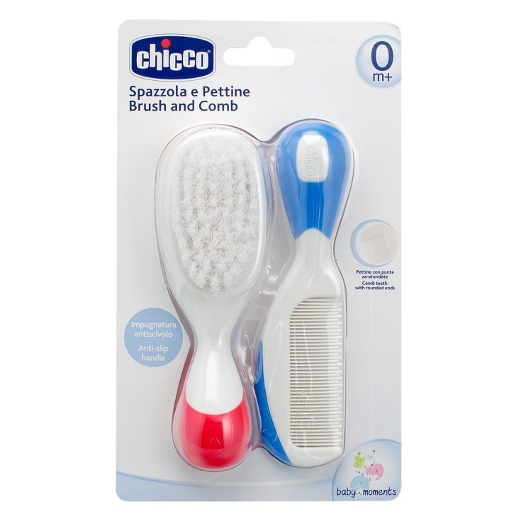Spazzola In Nylon E Pettine Chicco&reg;