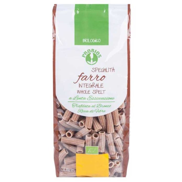 Specialit&agrave; Di Farro Integrale Maccheroni Probios 500g